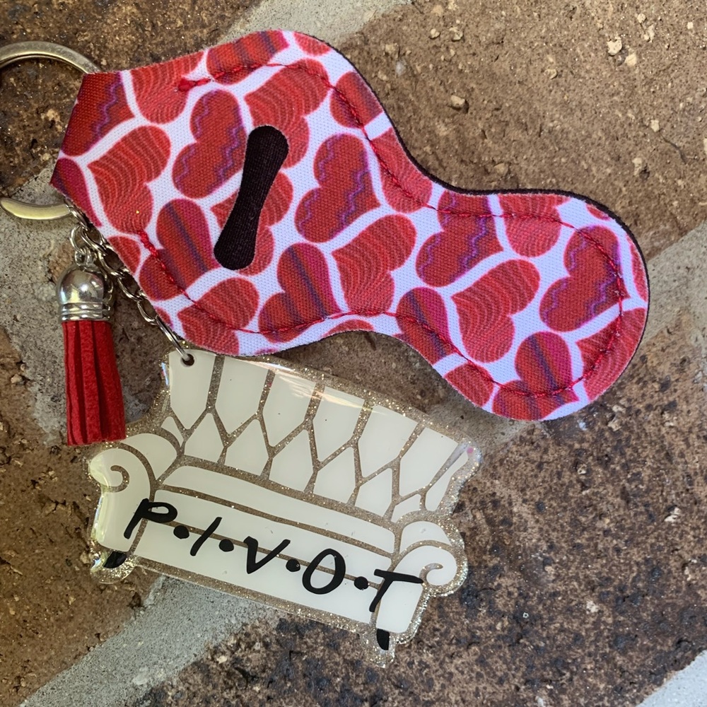 PIVOT Couch Handmade Key Chain